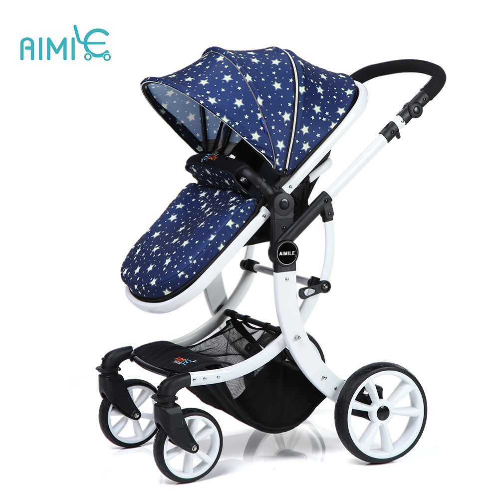 2017 Aluminum alloy frame of baby stroller for newborn from China factory