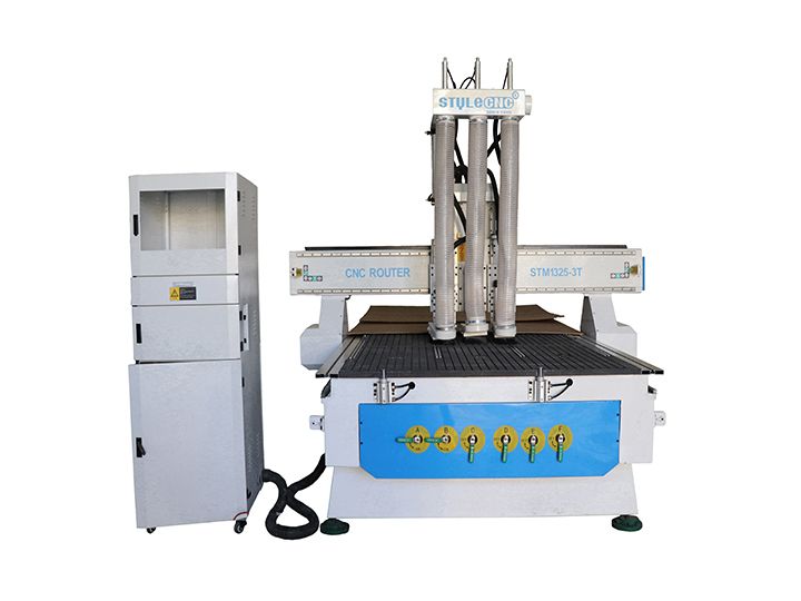 STYLECNC three spindle CNC wood machine for cabinet furniture