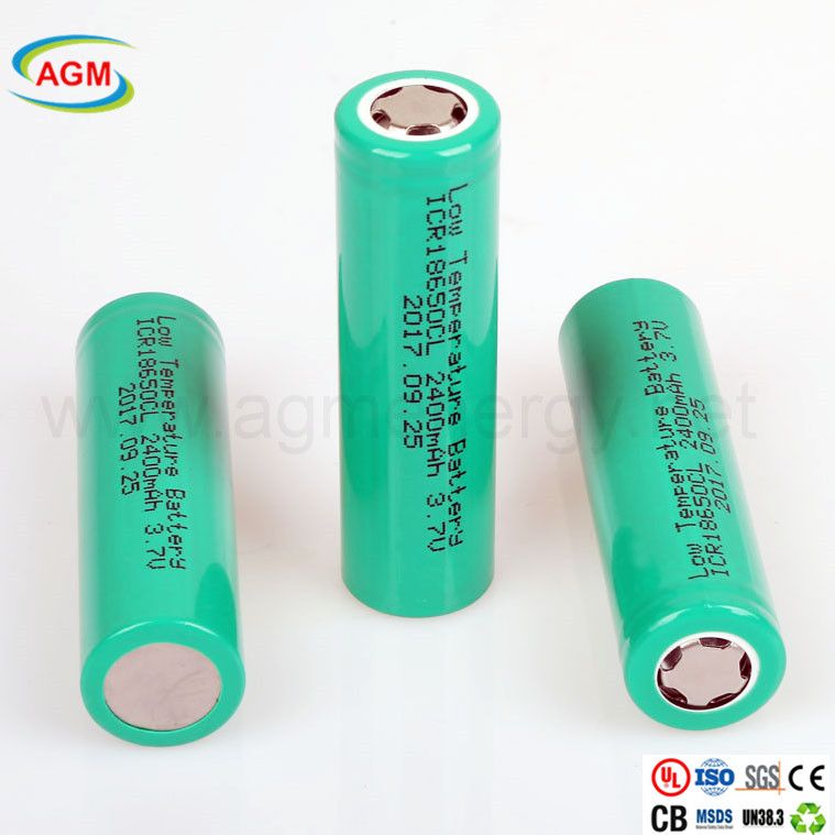 Rechargeable Low Temperature Battery Icr18650cl 2200mAh 3.7V Lithium Battery