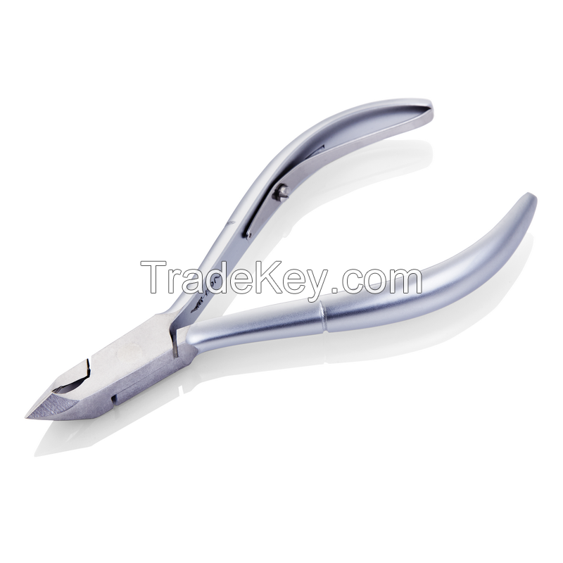 CUTICLE  NIPPER SINGLE SPRING, LAP JIONT, STAINLESS STEEL