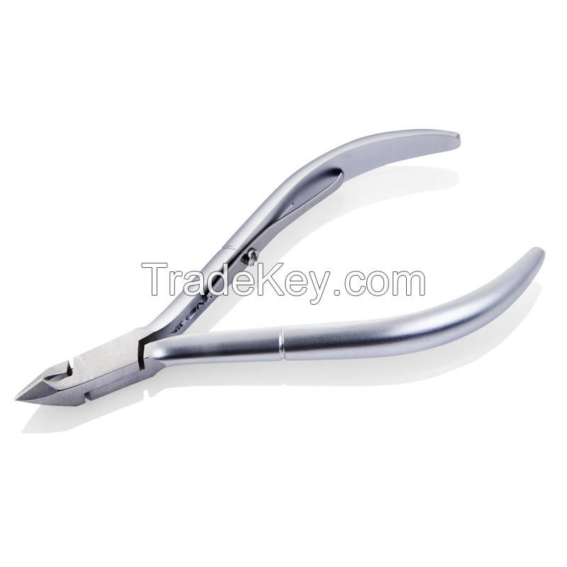 CUTICLE  NIPPER SINGLE SPRING, LAP JIONT, STAINLESS STEEL