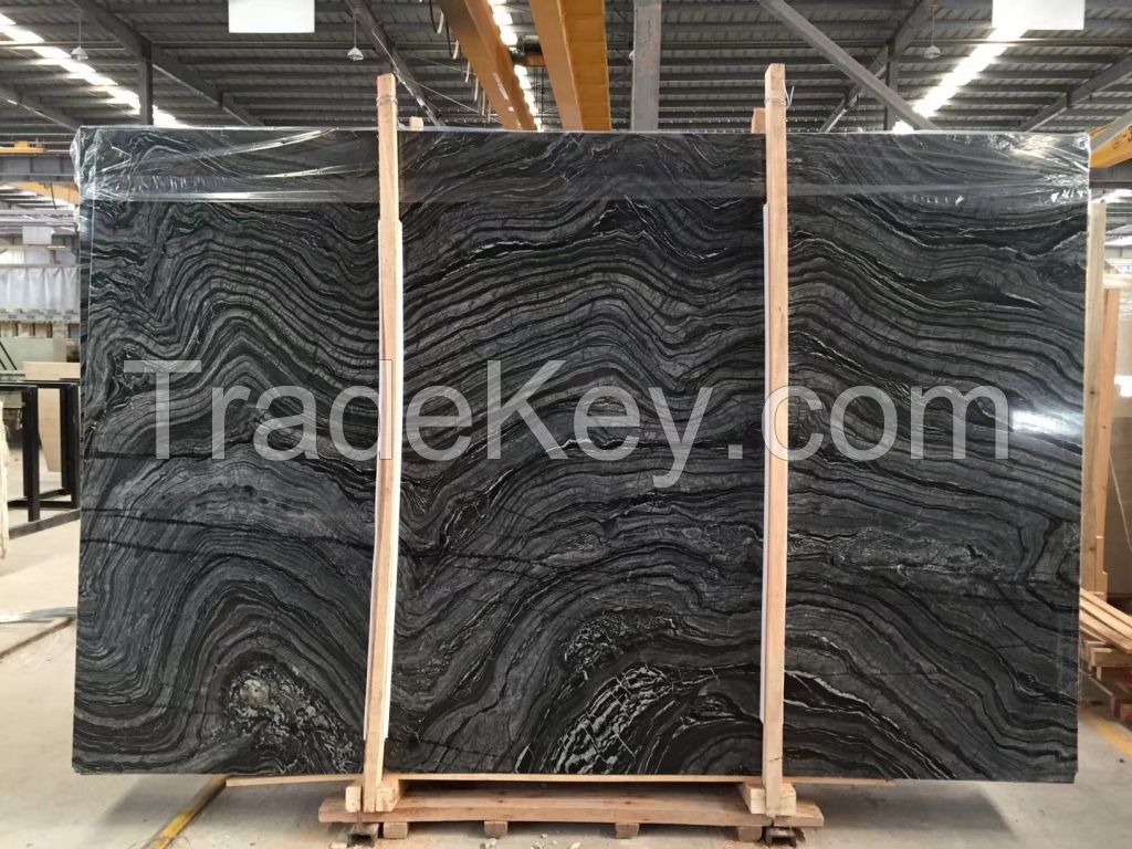 Silver Wave Marble/Black Forest Marble/ kenya marble
