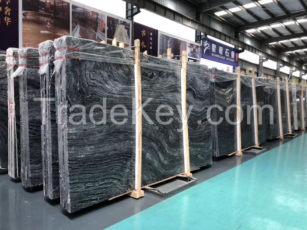 Silver Wave Marble/Black Forest Marble/ kenya marble