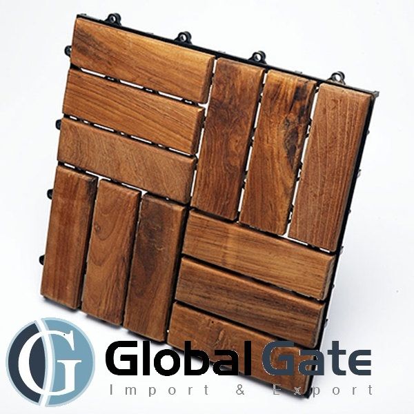 HIGH QUALITY WOOD DECK TILE FROM VIá»†T NAM
