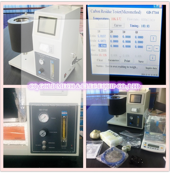 GD-17144 ASTM D4530 Gold Micro Carbon Residue Analyzer