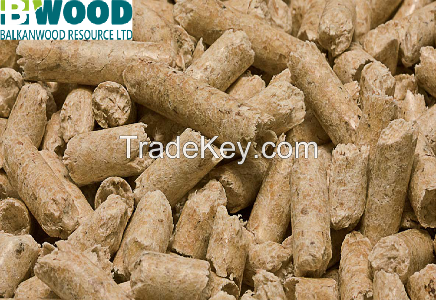 Bio pine wood pellets