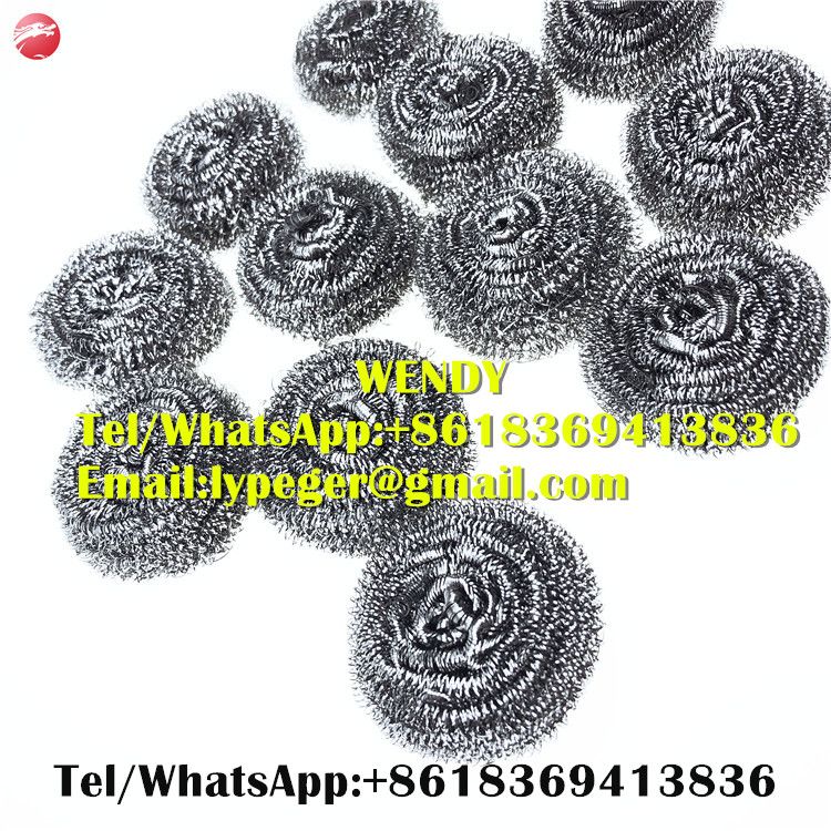 Kitchen cleaning ball stainless steel scourer