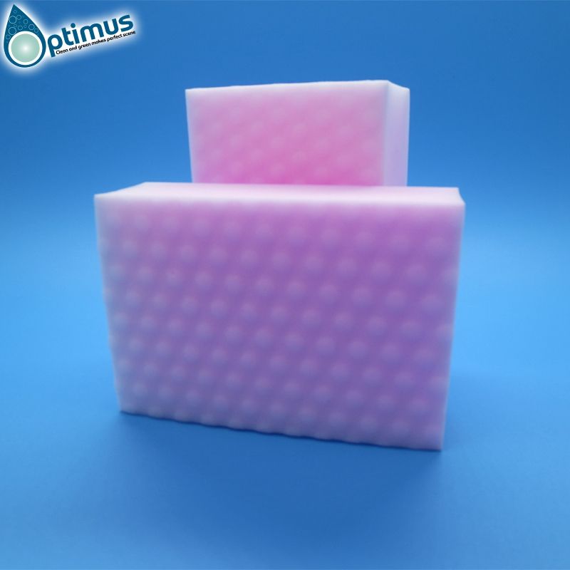 Special color pink red magic sponge high density melamine sponge