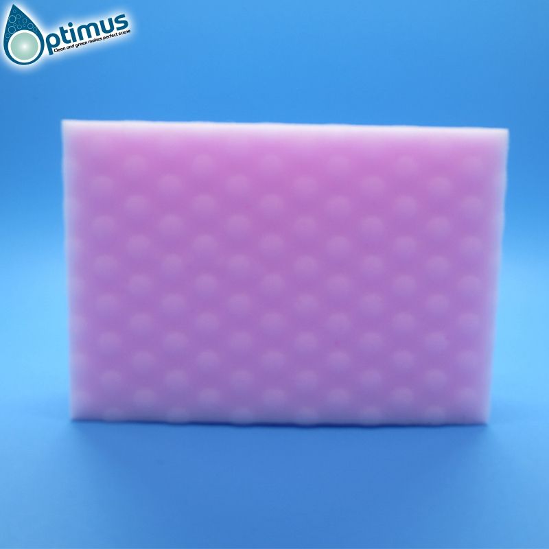 Special color pink red magic sponge high density melamine sponge