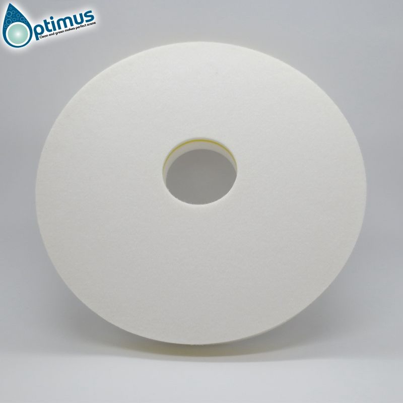 White Magic Floor Pad Eraser Sponge round melamine floor sponge for machine