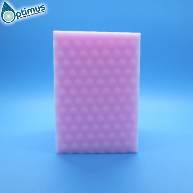 Special color pink red magic sponge high density melamine sponge