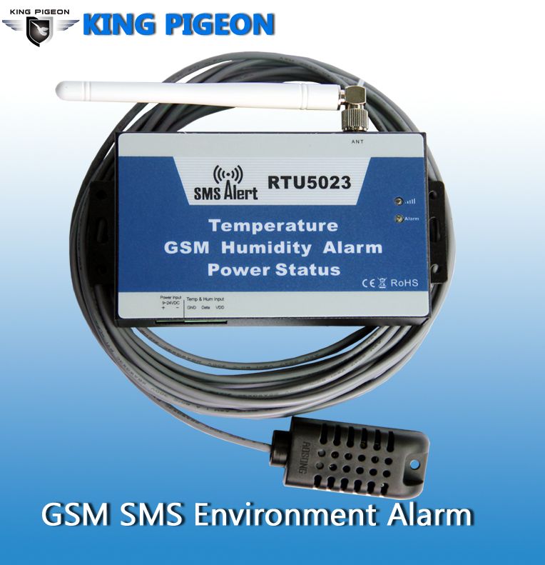 GSM SMS Temperature Humidity Alarm