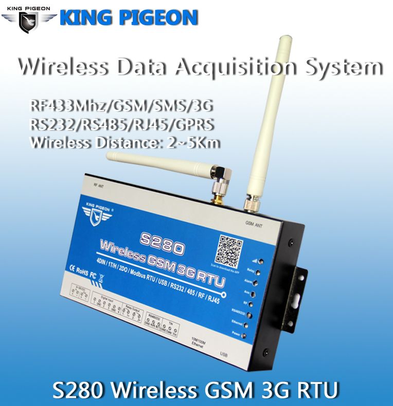 Wireless GSM 3G RTU 