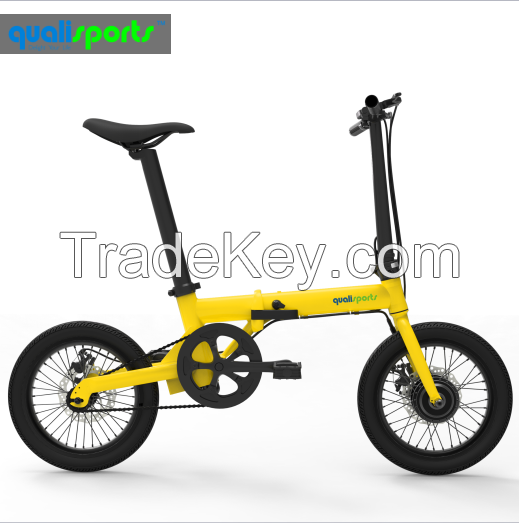 16 inch lady riding hidden battery 2018 new design best electric city bike 250w ebike