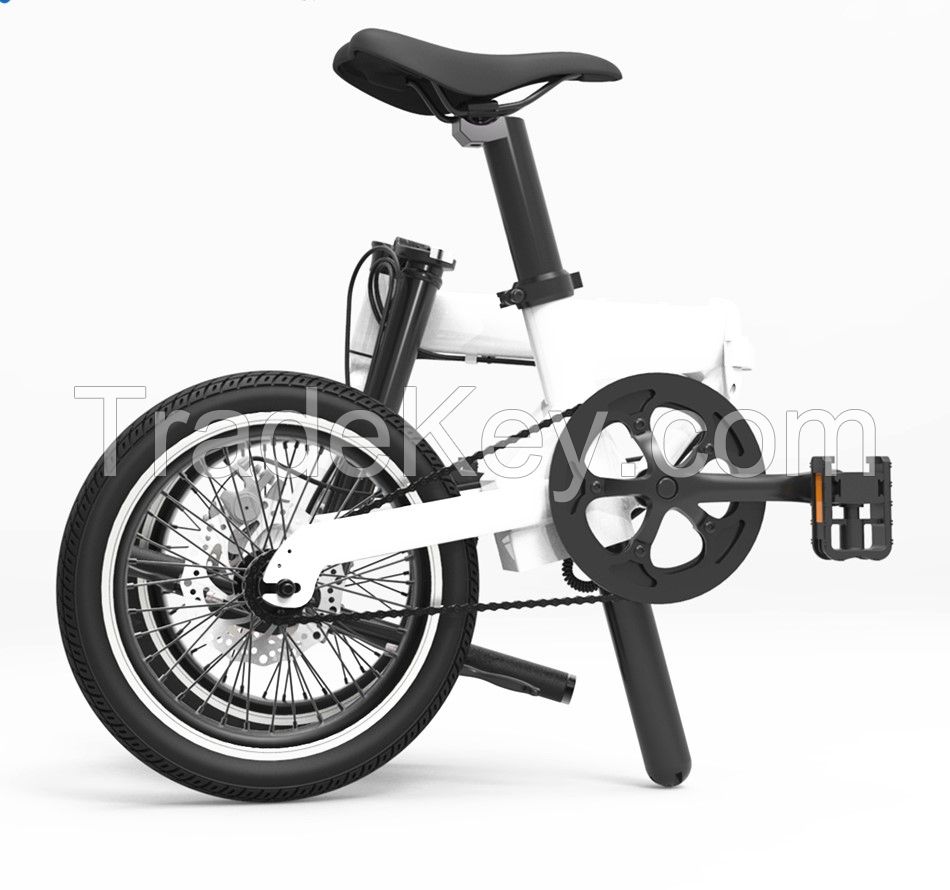 CE en 14764 15194 approved foldable e-bike Qualisports best fold electric scooter bike 16'' 20inch cheap price ebike bicycle