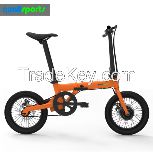 Inner 3 speed 2017 chinese high quality electric ebike with pedals 16inch folding electric bike with CE en 15194 bicycle