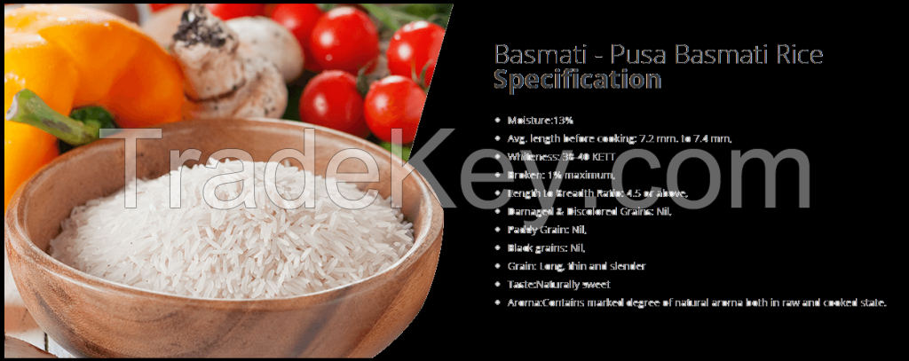 BASMATI - PUSA RICE