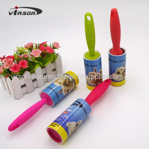 Good quality promotional adhesive lint roller with refill