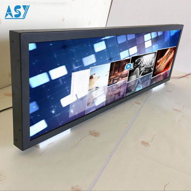 Buses On-board Digital LCD Monitor Advertising Poster Display Equipment 