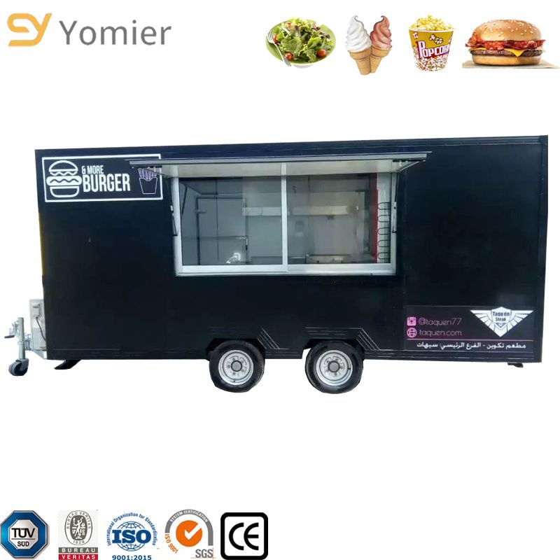 Towable Food Trailer Food Crepes Trailer For Sale