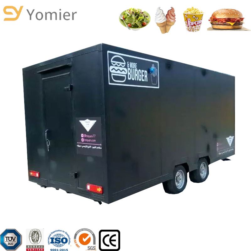 Towable Food Trailer Food Crepes Trailer For Sale