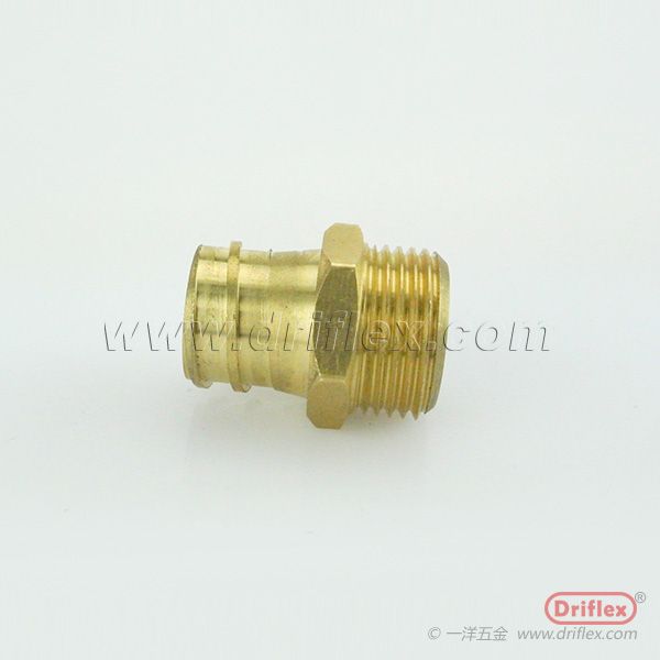 flexible conduit brass connector fix type