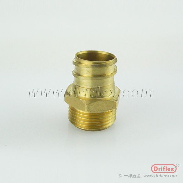 flexible conduit brass connector fix type