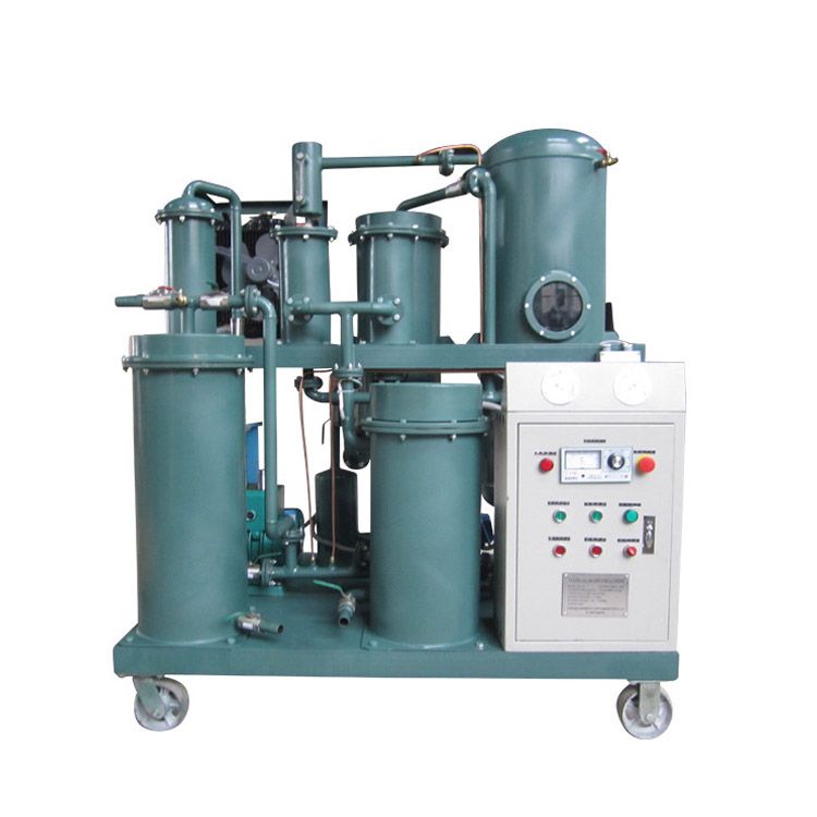 Zn High Vacuum Lubricating Oil Purifier Machine for Used Hydraulic Oil