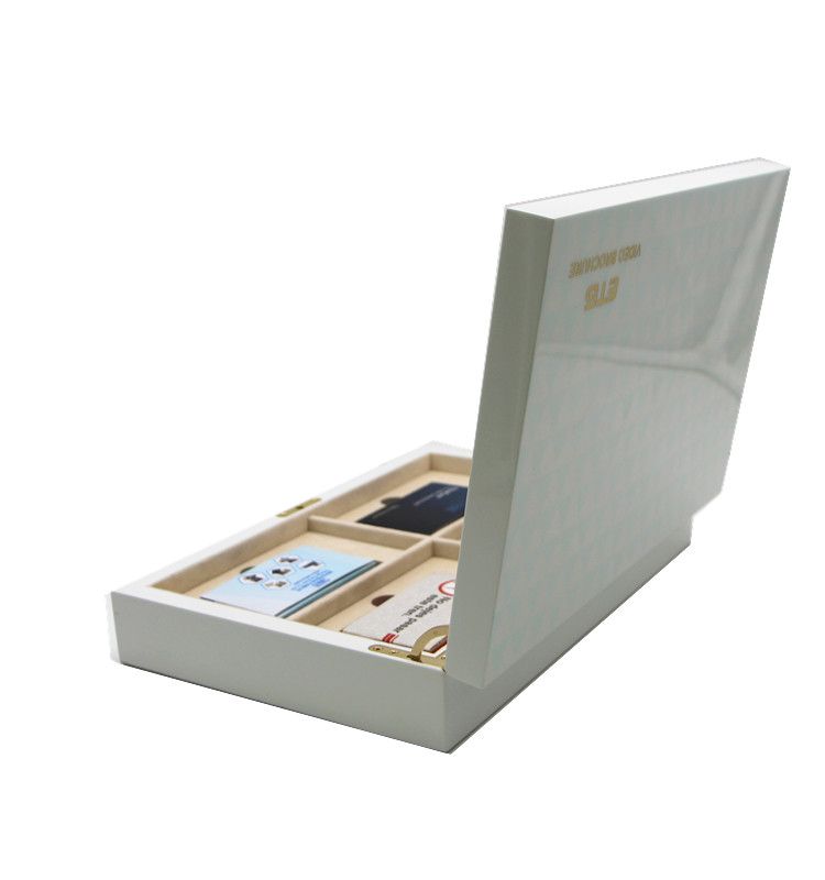 Invitation Box With Mirrored Acrylic With LCD Screen Video Gift Box 