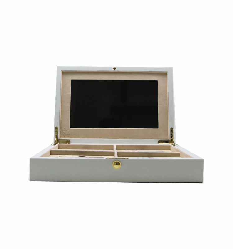 Invitation Box With Mirrored Acrylic With LCD Screen Video Gift Box 