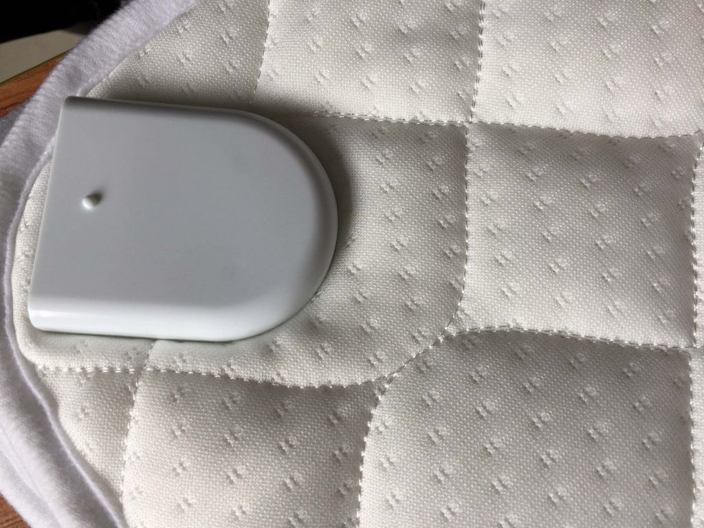 Quilted cotton electric blanket