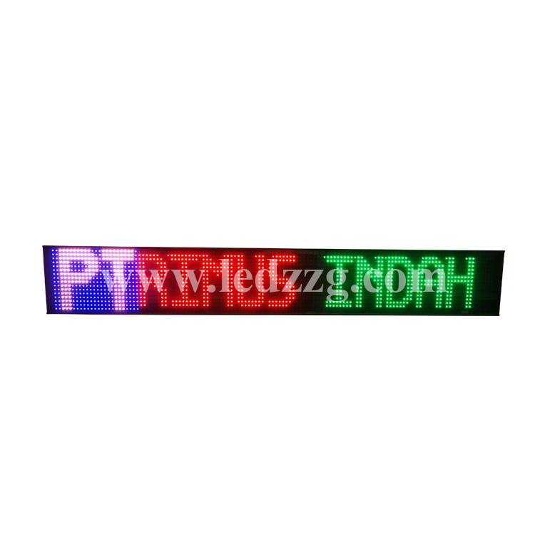 16x128 RGB Cheap price bus led moving message display sign