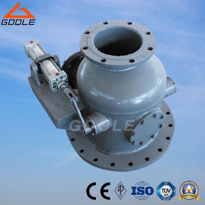 Pneumatic Flanged Thermal Power Plant Dry Ash Inlet Valve (GJQ641FM)
