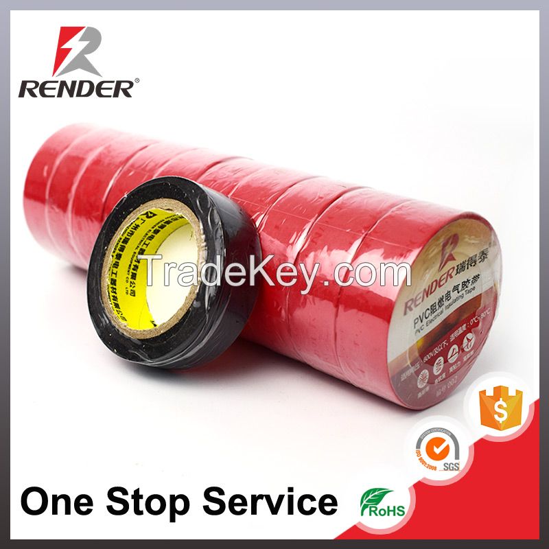 New Innovative Products 2018 Electronic PVC Insulating Gaffer Self Adhesive Tape Insulation Tape Roll