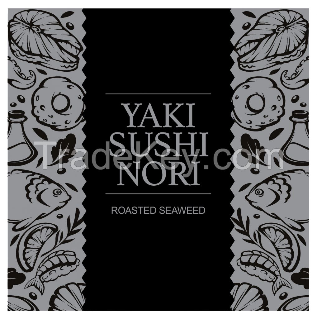 Yaki sushi nori seaweed(125g) 50sheets