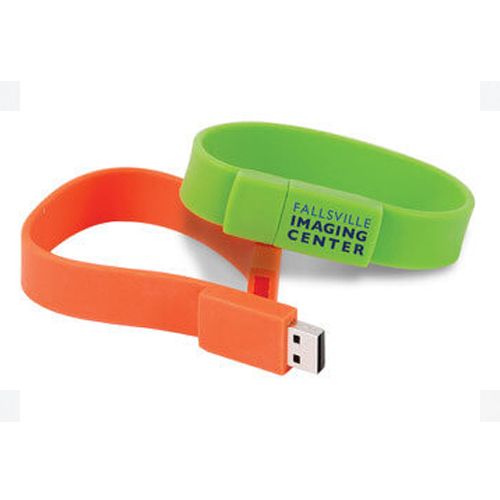 Trade Show Giveaways Wristband USB Memory Stick with Logo Imprint