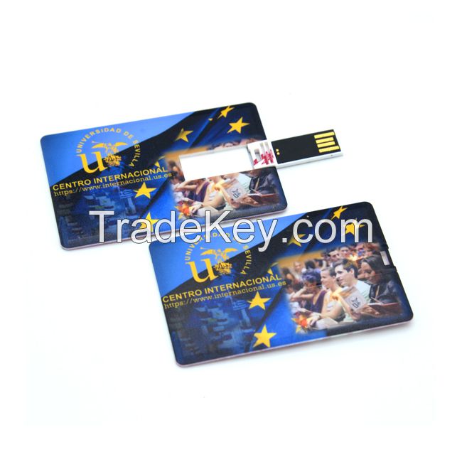 Business Card USB Drive with Logo Branded