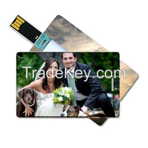 Business Card USB Drive with Logo Branded