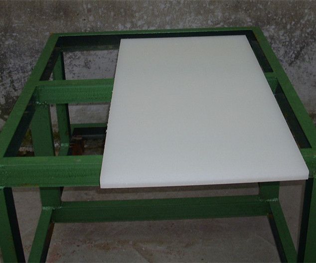 Cutting board made by PP , polypropylene for shearing machine used in footwear industry