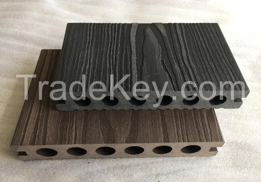 Decking Boards 150x25mm Embossment  WPC Composite Decking 