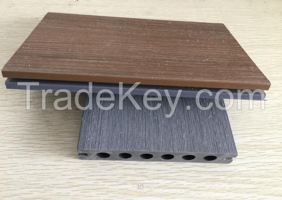 WPC decking with double colors--140x22mm