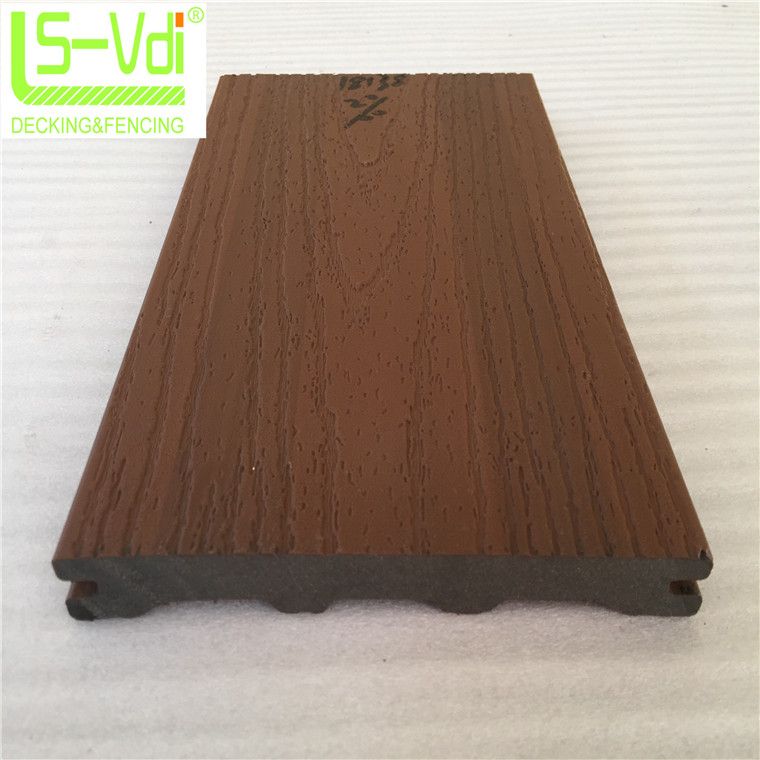 140*22mm wood plastic compoiste decking terrace deck wood flooring