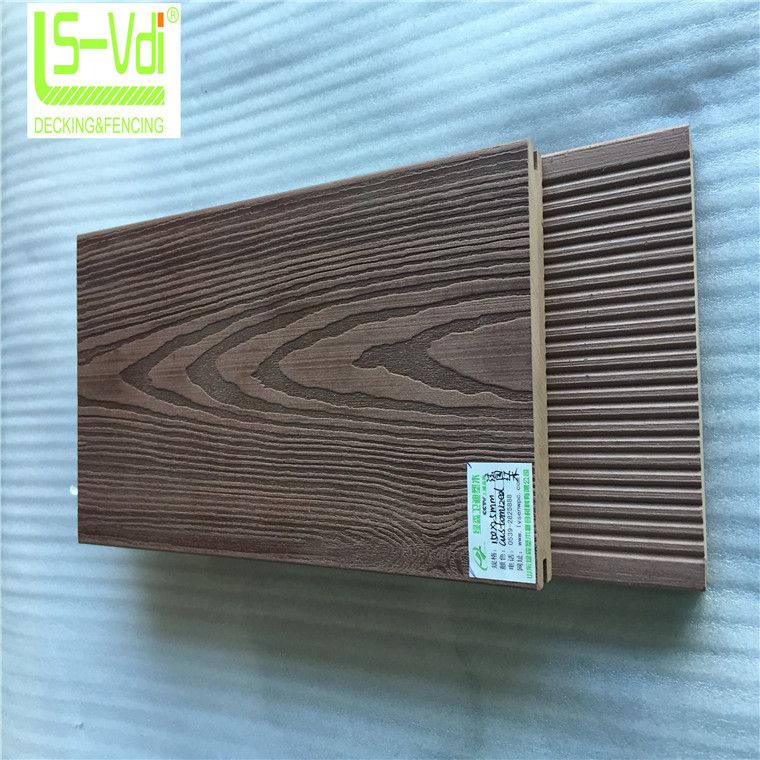 UV Proof wpc tiles floor wood flooring wood plastic composite decking for terrace