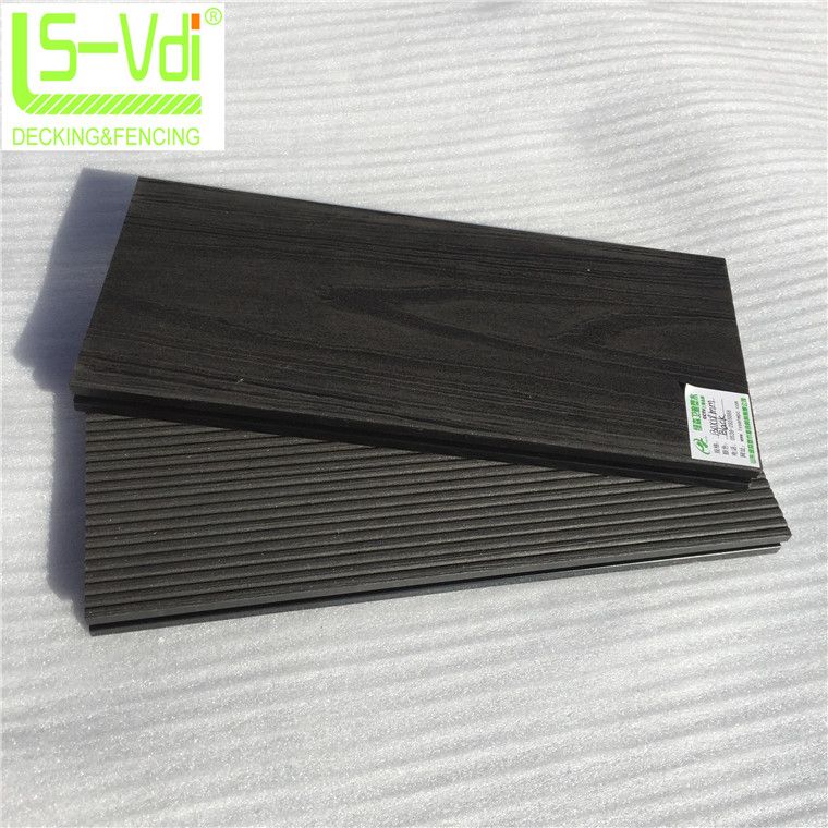 Terrace surface shielded wood plastic comosite flooring wpc garden landscape decking