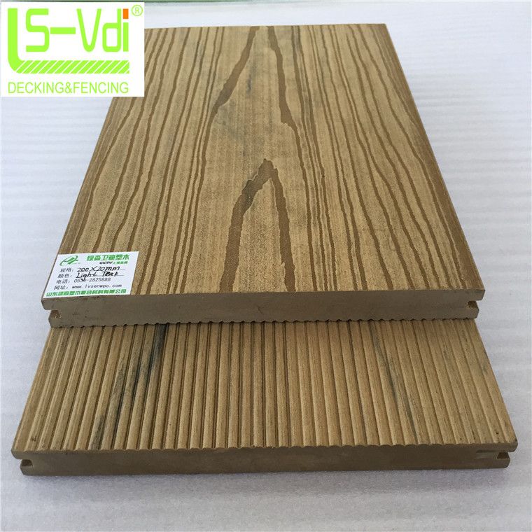 Fire proof wood plastic composite tile wpc teak wood tiles floor