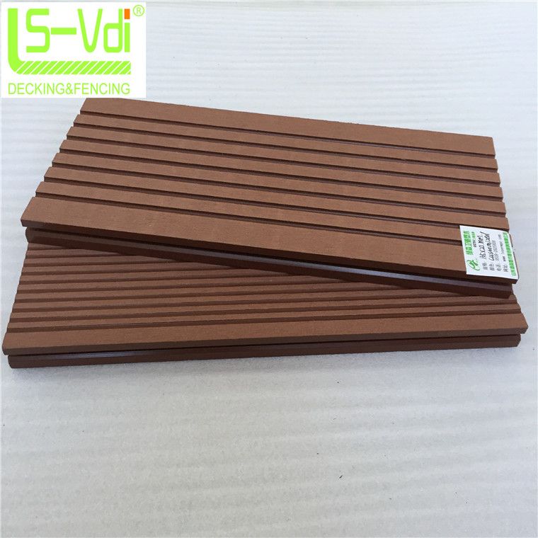 Recycle wood plastic composite flooring wpc decking deck tile for garden supply