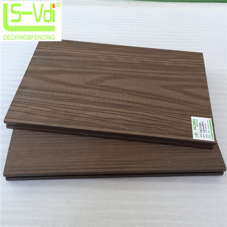 UV proof wood plastic composite decking outdoor wpc wood floor deck tile