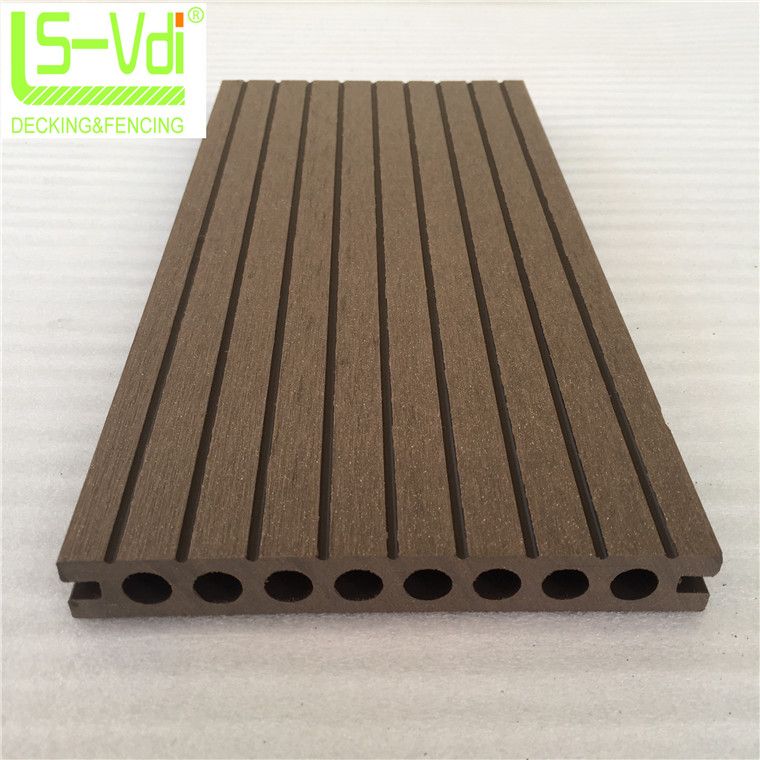 High ended wood plastic composite wood deck tile outdoor swimming pool wood paneling