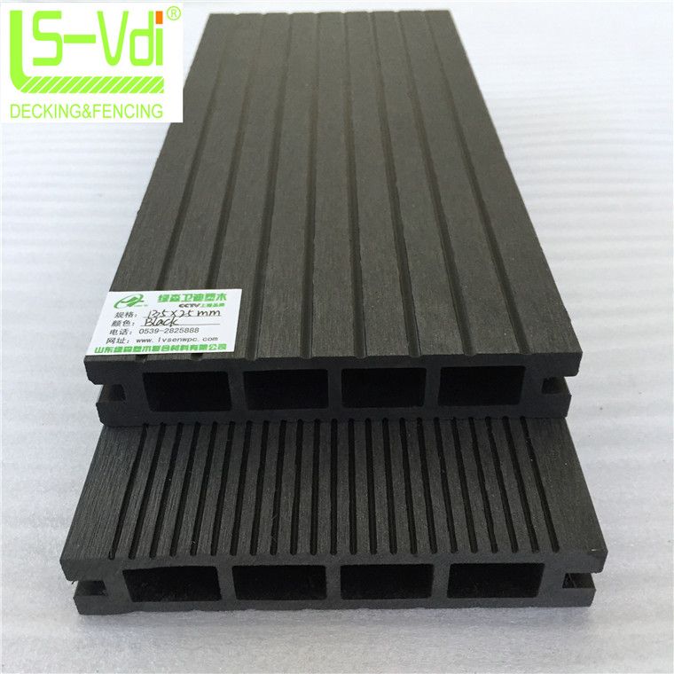 Beautiful looking wood plastic composite flooring paneling wpc board for garden accessory