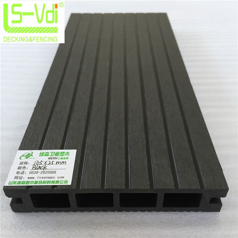 Beautiful looking wood plastic composite flooring paneling wpc board for garden accessory